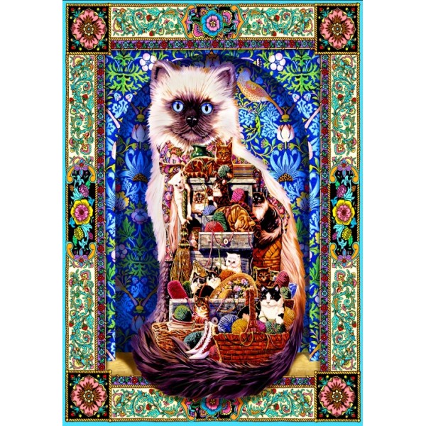 Kocie zabawy (1500el.) - Sklep Art Puzzle
